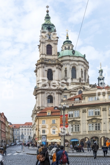 Mostecka Street in Prague