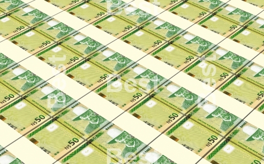 Namibian dollars bills stacked background