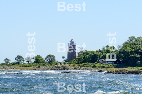 Old lighthouse in  Svaneke