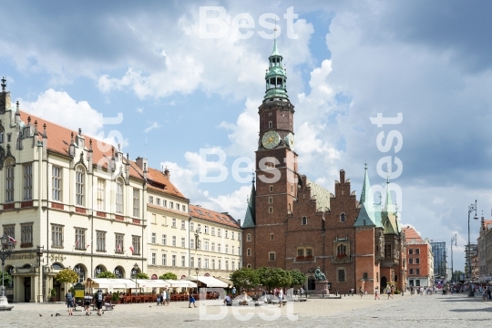 Old Market Square in Wroclaw