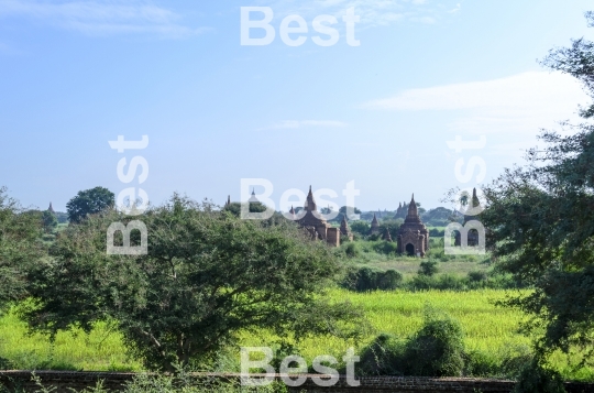 Old pagodas in Bagan