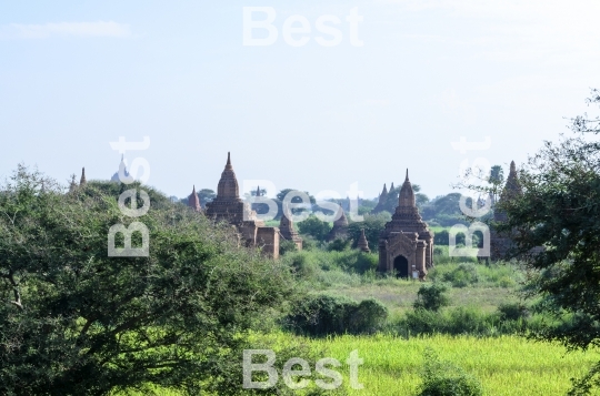 Old pagodas in Bagan