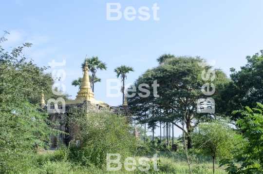 Old pagodas in Bagan