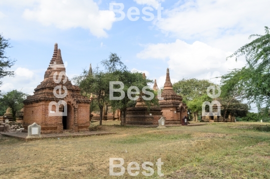 Old pagodas in Bagan