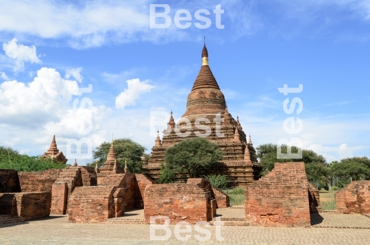 Old pagodas in Bagan