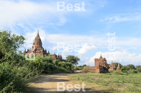 Old pagodas in Bagan