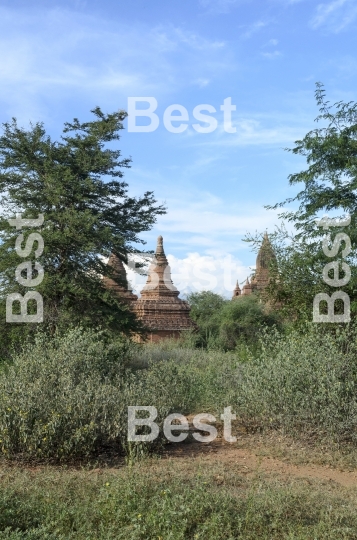 Old pagodas in Bagan