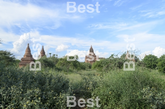 Old pagodas in Bagan