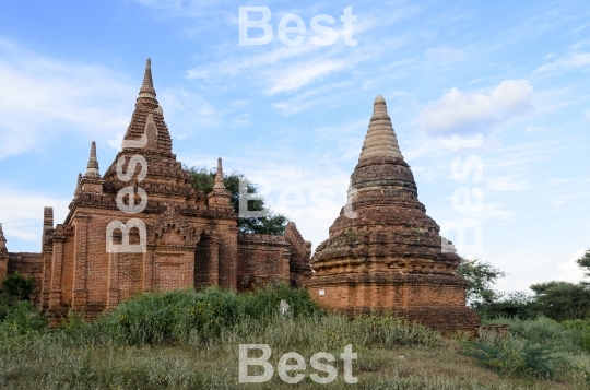 Old pagodas in Bagan