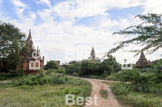 Old pagodas in Bagan