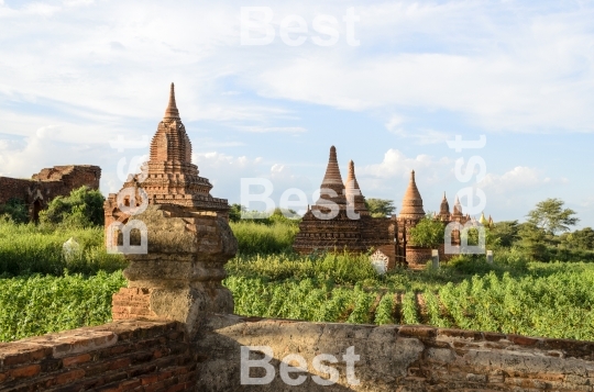 Old pagodas in Bagan