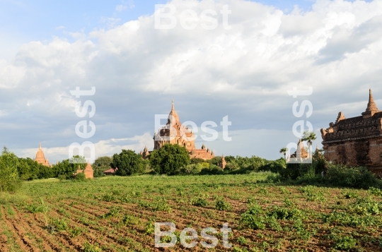 Old pagodas in Bagan