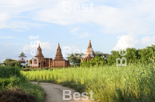 Old pagodas in Bagan