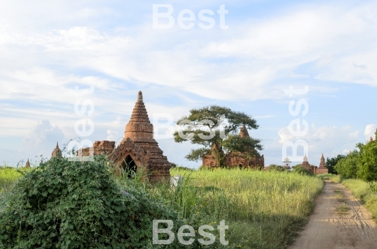 Old pagodas in Bagan