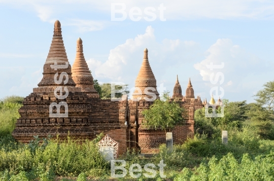 Old pagodas in Bagan