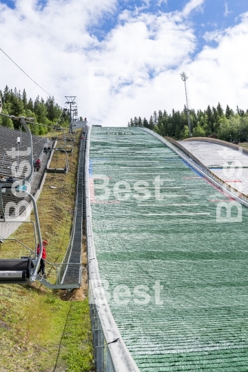 Olympic ski jump in Lillehammer