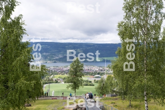 Olympic ski jump in Lillehammer