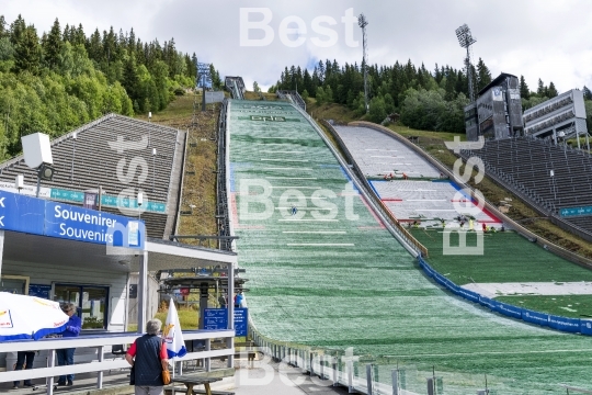 Olympic ski jump in Lillehammer