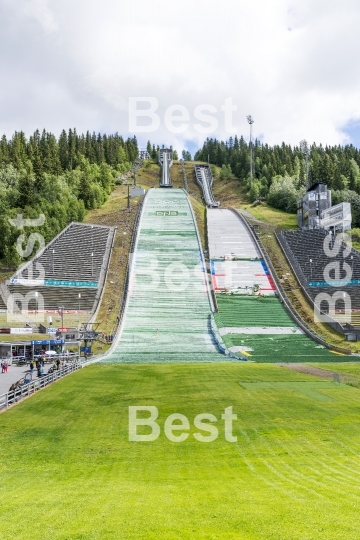 Olympic ski jump in Lillehammer
