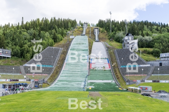 Olympic ski jump in Lillehammer