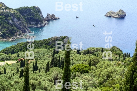 Paleokastritsa coast