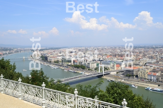 Panoramic view of Budapest