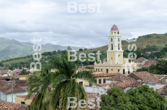 Panoramic view of Trinidad, Cuba. 