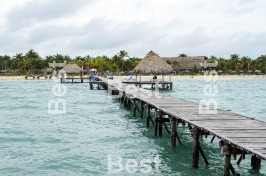 Pasarela Hemingway dock in Cayo Guillermo