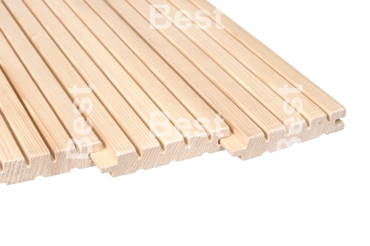 Pine floorboards 