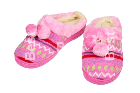 Pink slippers