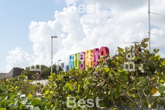 Playa Delfines beach in Cancun