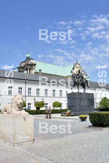 Polish Presidential Palace in Warsaw