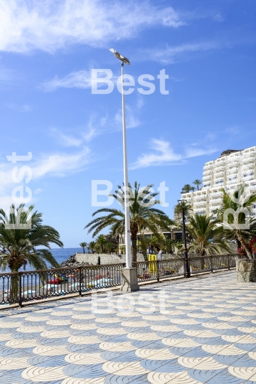 Promenade in Taurito