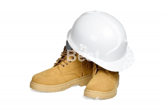 Protection helmet and boots