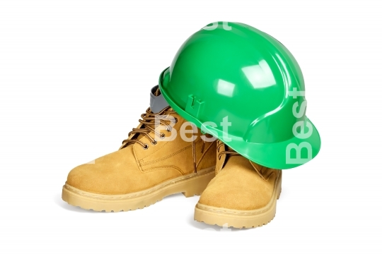 Protection helmet and boots