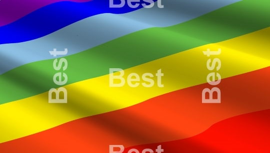 Rainbow flag background