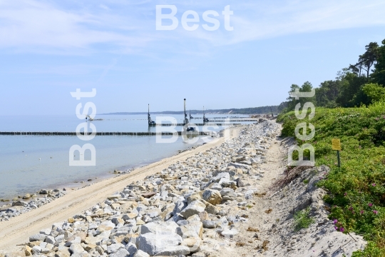 Rebuilding the coast in Ustka