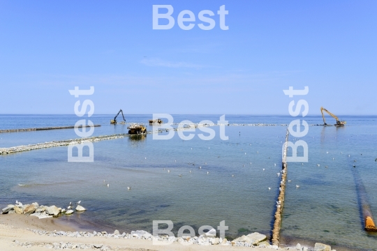 Rebuilding the coast in Ustka