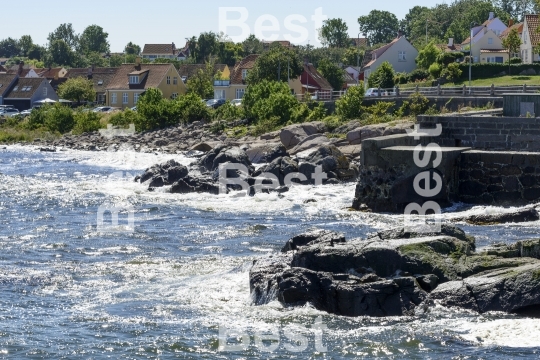 Rocky coast near Svaneke