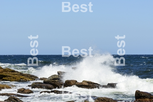 Rocky coast near Svaneke