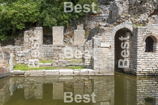 Ruins of ancient city of Butrint, Albania. 