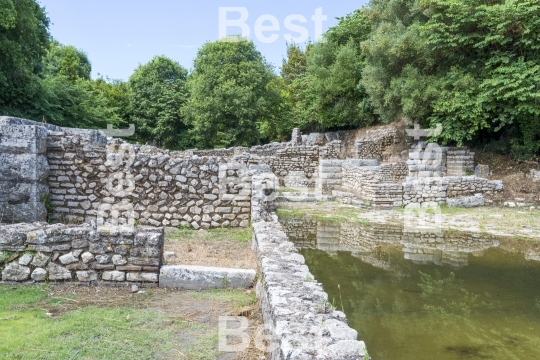 Ruins of ancient city of Butrint, Albania. 