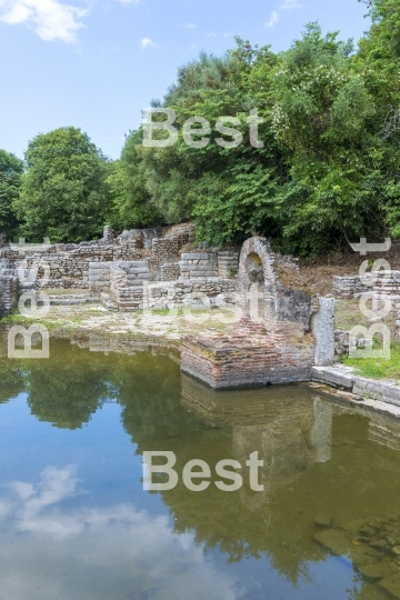 Ruins of ancient city of Butrint, Albania. 