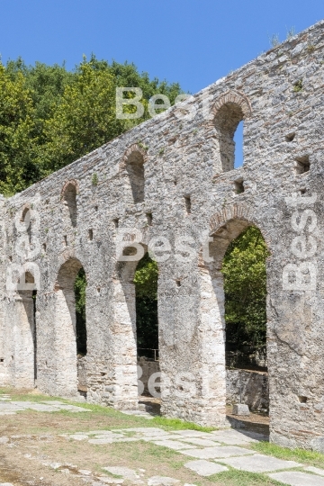 Ruins of ancient city of Butrint, Albania. 