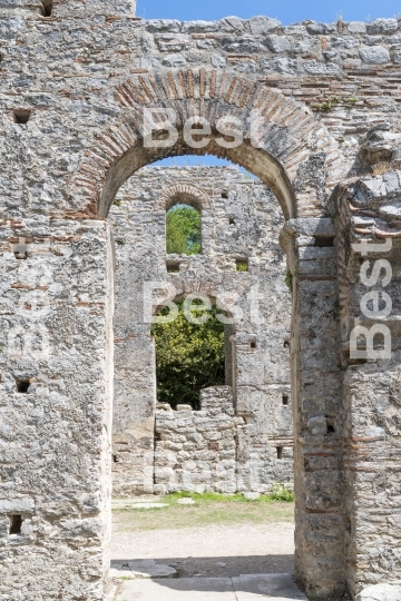 Ruins of ancient city of Butrint, Albania. 