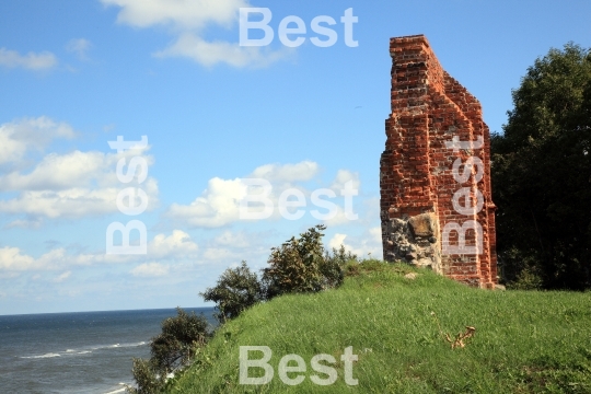 Ruins of gothic church