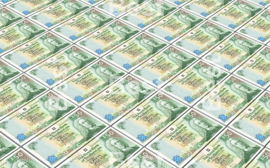 Scotland pound bills stacks background