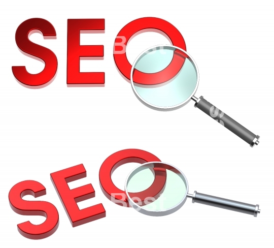 SEO - Search Concept Set.