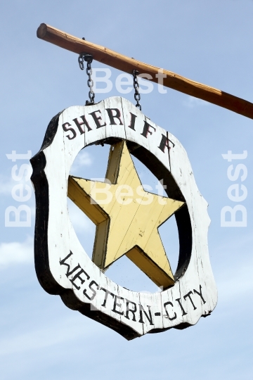 Sheriff signboard