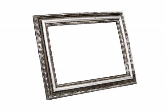 Silver carved picture frame